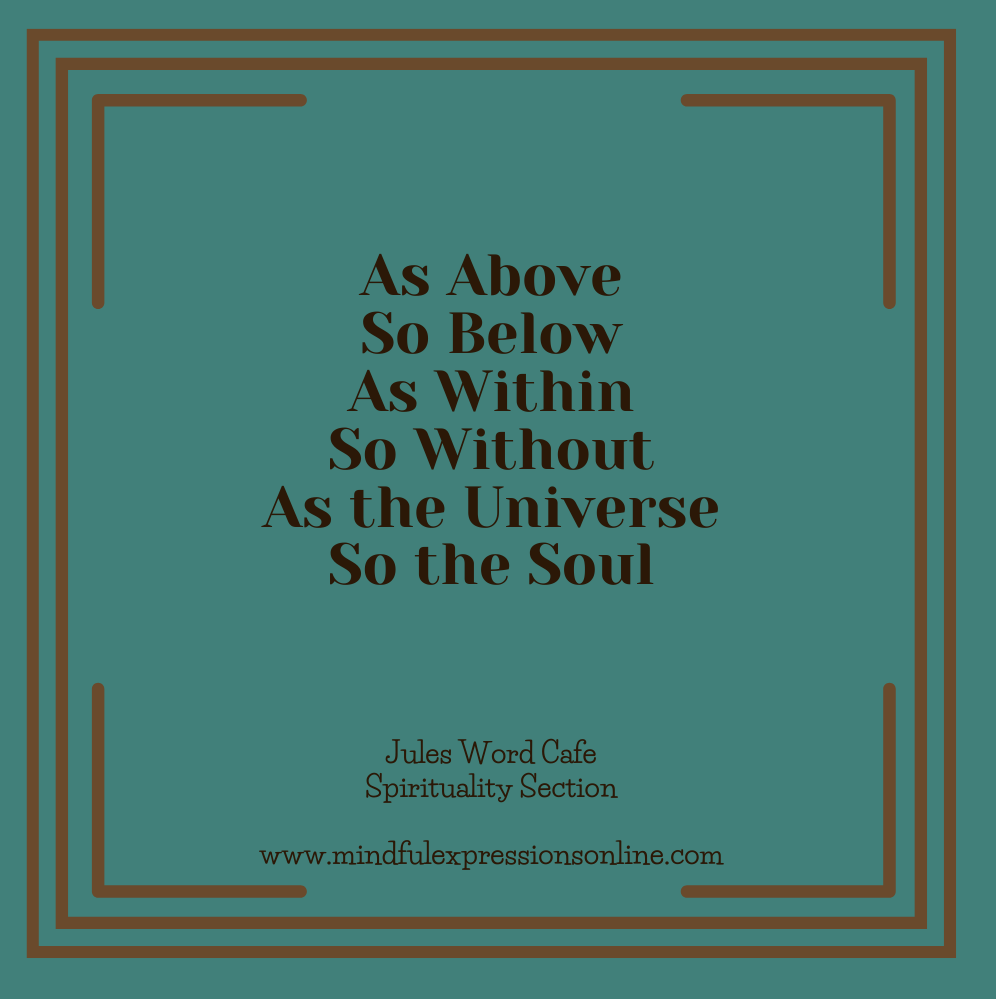 As Above So Below Journal