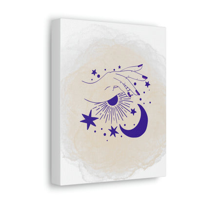Mystic Hand 8 X 10 Wrapped Canvas Wall Art  - NO Frame Needed
